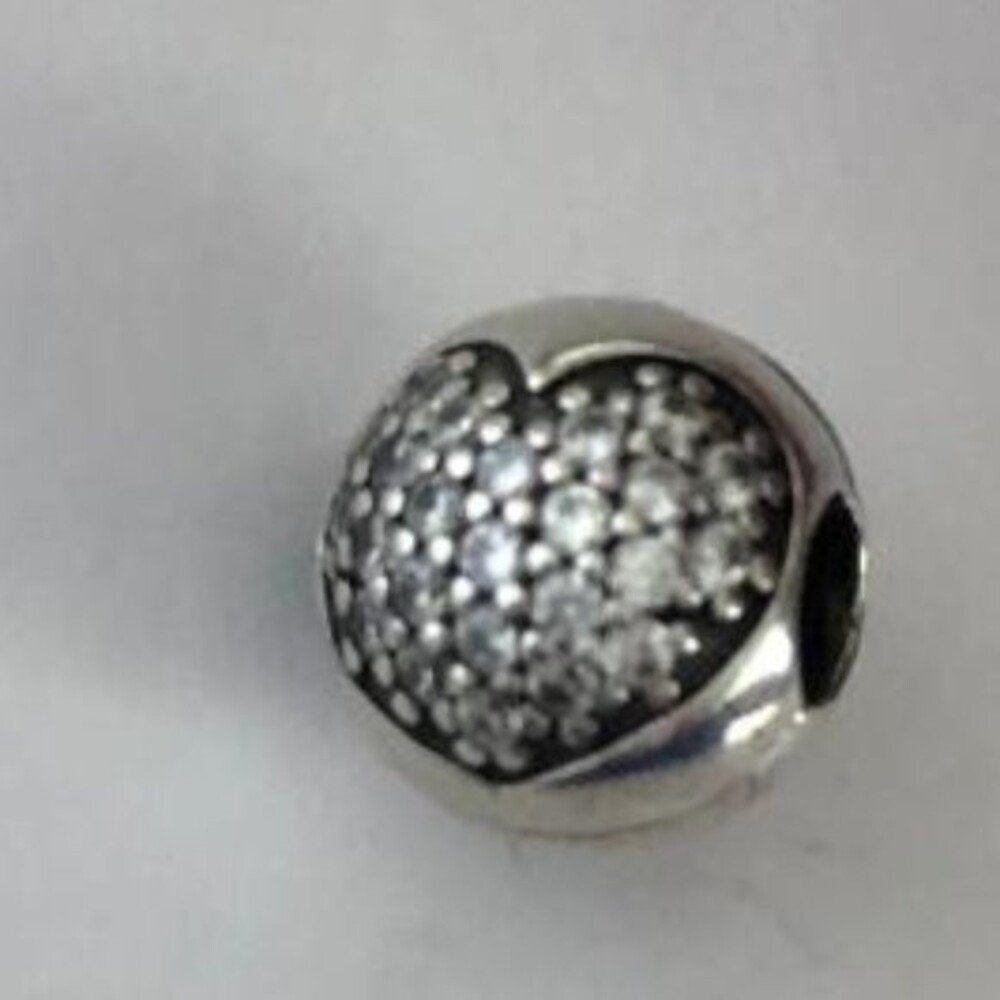 Pandora Love Of My Life Clip Clear Stones